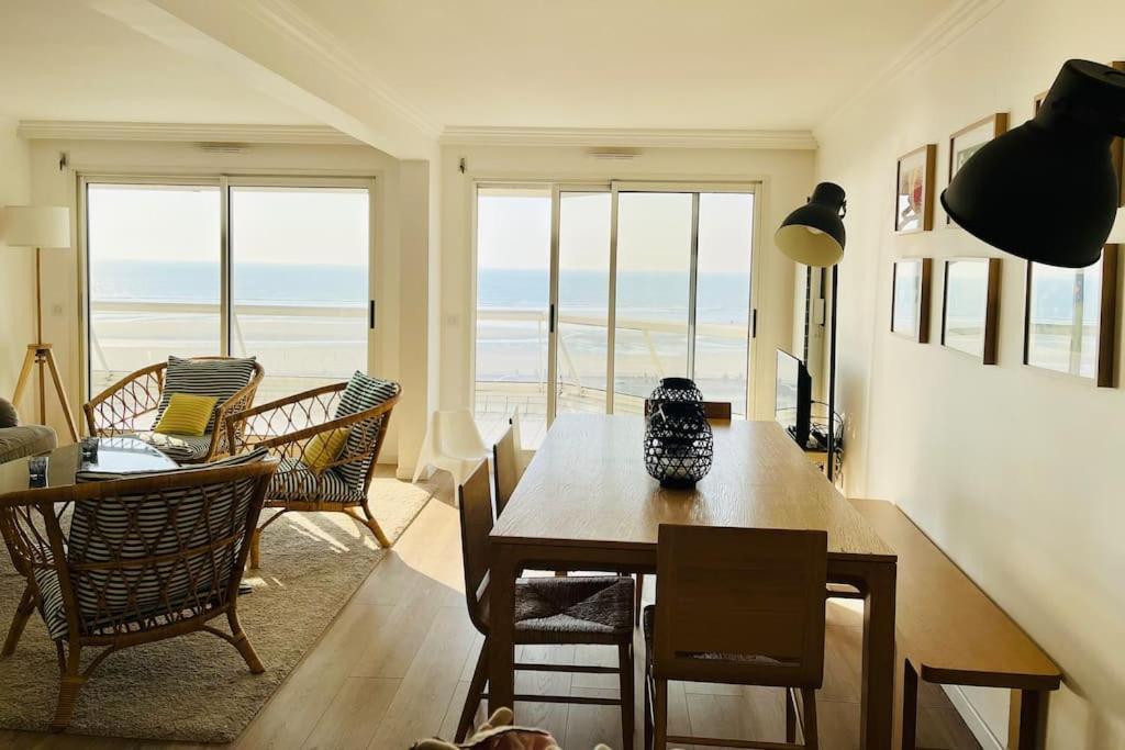 Appart T4 Lumineux Avec Terrasse Vue Mer Le Touquet Экстерьер фото